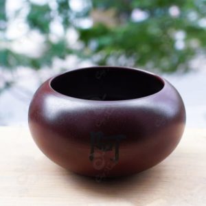 Chậu Gốm Phúc Lộc Thọ màu xám đất cao cấp